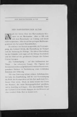 Der Harvestehuder Altar