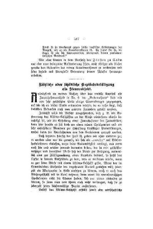 Nützliche oder schädliche Kapitalbetätigung als Steuerobjekt