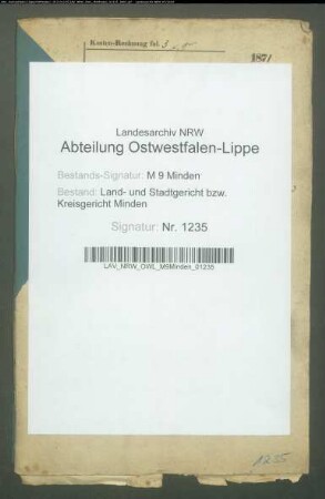 Sonstige: Busse, Heinrich; Sonstige: Busse, Anna, geb. Walldrop: