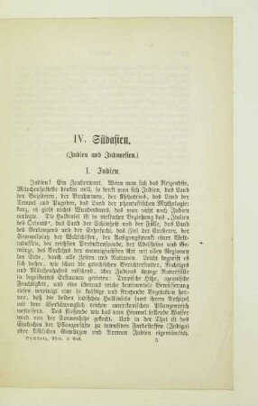 IV. Südasien