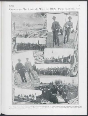 [Fotografía de] Concurso Nacional de Tiro de 1907 - Prueba definitiva