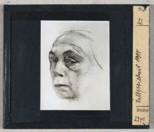 Käthe Kollwitz: Selbstporträt 1910