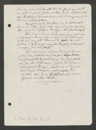 Notizbuchaufzeichnungen für ein Interview mit der spanischen Wochenzeitung "Mirador" : 1932