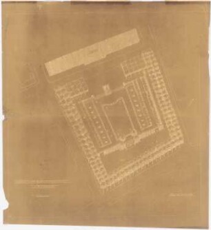 Rathausplatz, Remscheid: Vorentwurf: perspektivische Ansicht 1:250