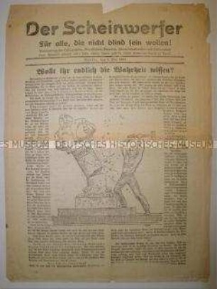 Sonderdruck zur Reichstagswahl 1924
