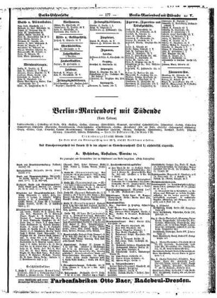 Berlin=Mariendorf mit Südende