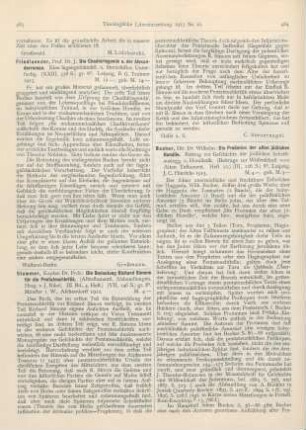 483 [Rezension] Friedlaender, J., Die Chadhirlegende u. der Aleanderroman