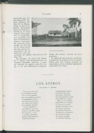 Los astros. [Poesía]