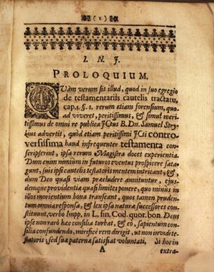 Tractatio Juridica Inauguralis De Reciproci Inter Conjuges; Sed Coacti, Testamenti Revocatione