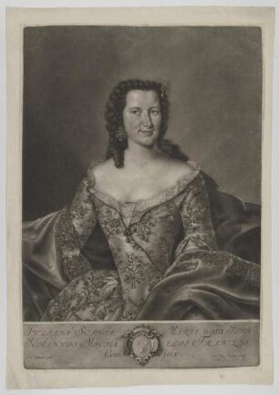 Bildnis der Jvliana Sophia Maria Franzius