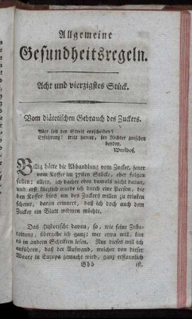 Acht und vierzigstes Stück.