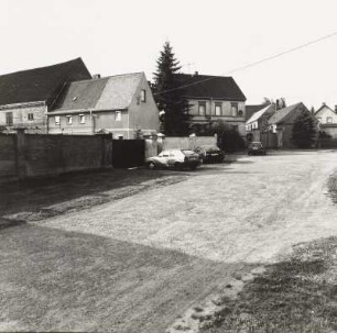Ansicht mit Gehöften