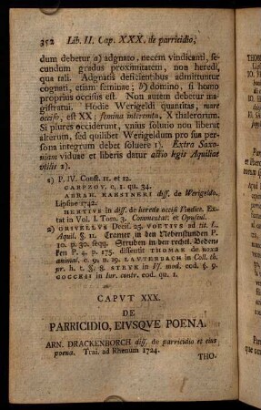 352-364, Caput XXX. - Caput XXXI.