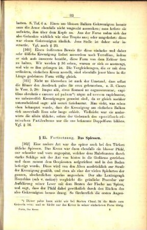 § 15. Fortsetzung. Das Spiessen.