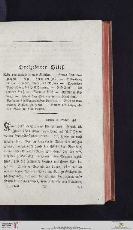 Dreizehnter Brief