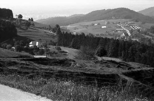 Blick von Eck auf Bohrer, Horben und Freiburg