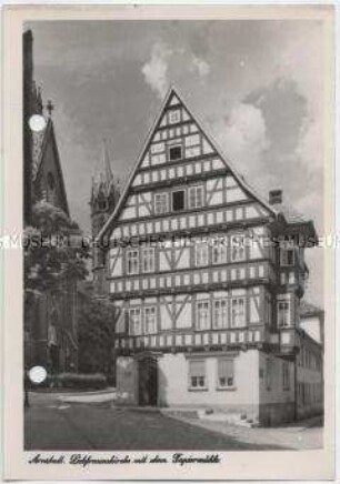 Arnstadt, Liebfrauenkirche und Papiermühle