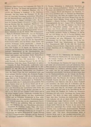 38-39 [Rezension] Casper, Josef, Geheimnisse unseres Glaubens