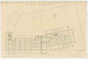 Wohnhaus Güntzelstraße 15/16, Berlin-Wilmersdorf: Grundriss Kellergeschoss 1:100