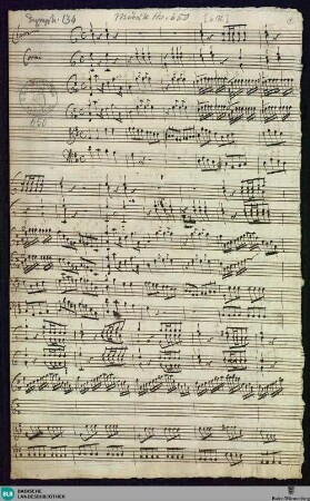 Symphonies - Mus. Hs. 650 : orch; D; BrinzingMWV 7.155