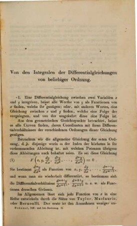 Lehrbuch der Differential- und Integralrechung : mit vielen analytischen und geometrischen Anwendungen, 2