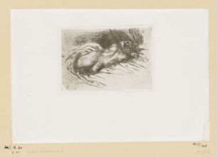 Étude de femme, vue de dos