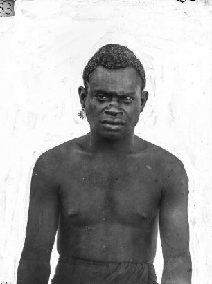 Männerportrait (Forschungsreise durch Deutsch-Guinea 1909)