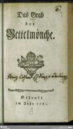 Das Grab der Bettelmönche