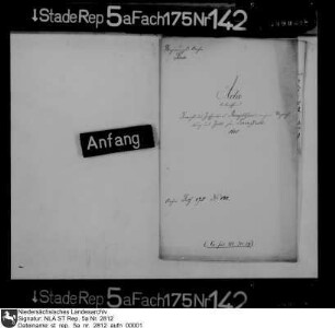 Bericht des Lizentinspektors Martin Bengtson vom März 1680 wegen des Zolls in Lamstedt und dessen Verpachtung an Claus Stelling, mit beigefügter Lamstedter Zollrolle und beigefügtem lüneburgischen Pachtvertrag mit Stelling vom Januar 1678