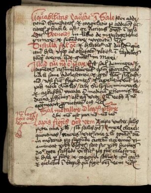 Chemische Rezepte und Kurztexte, dt. u. lat.