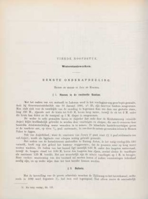 Vierde hoofdstuk. Waterstaatswerken
