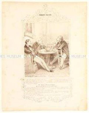 Robert Macaire erzählt von seinen Geschäften