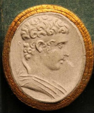 Männlicher Profilkopf (Ptolemaios?) (Daktyliothek, Supplement)