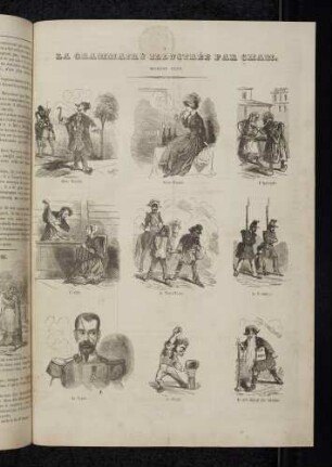 La Grammaire illustrée par Cham - Deuxième leçon