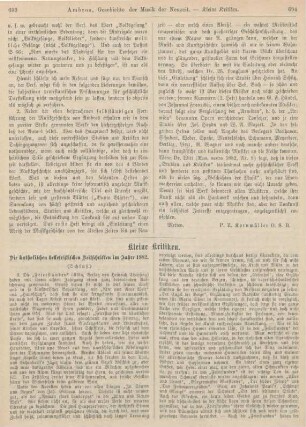 693-698 Kleine Kritiken