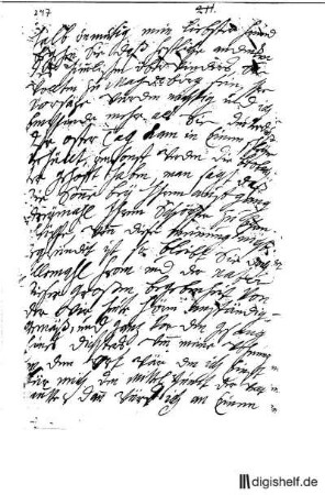 247: Brief von Anna Louisa Karsch an Johann Wilhelm Ludwig Gleim
