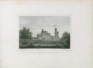 Tafel: Schloss Babelsberg bei Potsdam