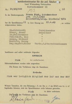 Fink, Franz