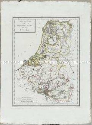 Atlas Nouveau: Carte Générale des Provinces Unies et des Pays-Bas