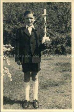 Erinnerungsfoto zur Kommunion