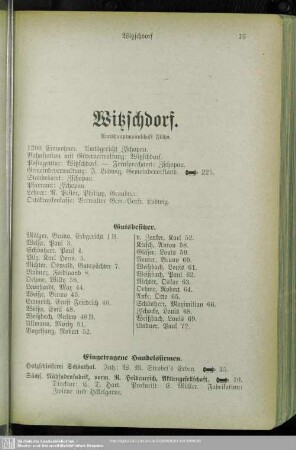 Witzschdorf