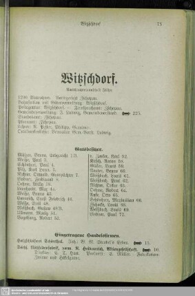 Witzschdorf