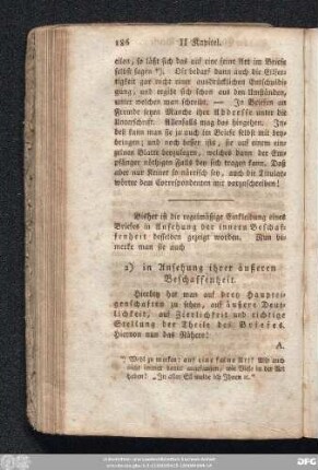 2) in Ansehung ihrer äußeren Beschaffenheit.