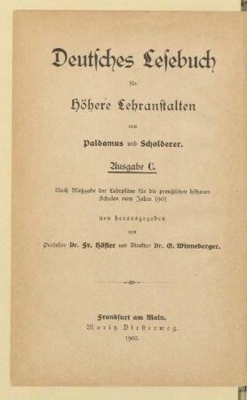 Teil 2 = Sexta, [Schülerband]: [Teil 2 = Sexta, [Schülerband]]
