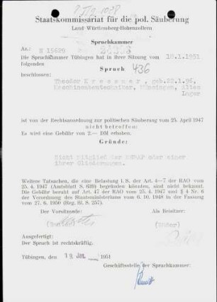 Kressner, Theodor