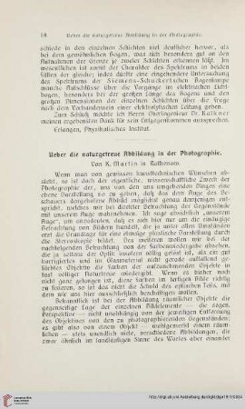 25: Ueber die naturgetreue Abbildung in der Photographie