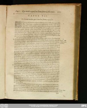 Caput VII. Declaratur modus, quo Deus haec futura cognoscit.