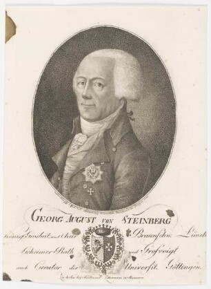 Bildnis des Georg August von Steinberg