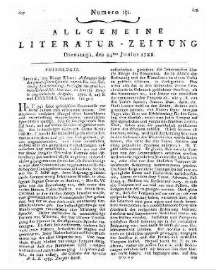 Trendelenburg, Johann Georg: Anfangsgründe der griechischen Sprache. - 2., umgearb. Ausg. - Leipzig : Haug, 1788