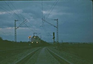 Stuttgart Weilimdorf Lok 150 104 Güterzug Laes-Wagen